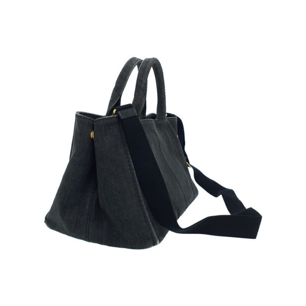 Prada Bag Denim Canapa Tote